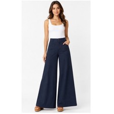 Anthropologie Maeve The Naomi Wide Leg Flare Pants