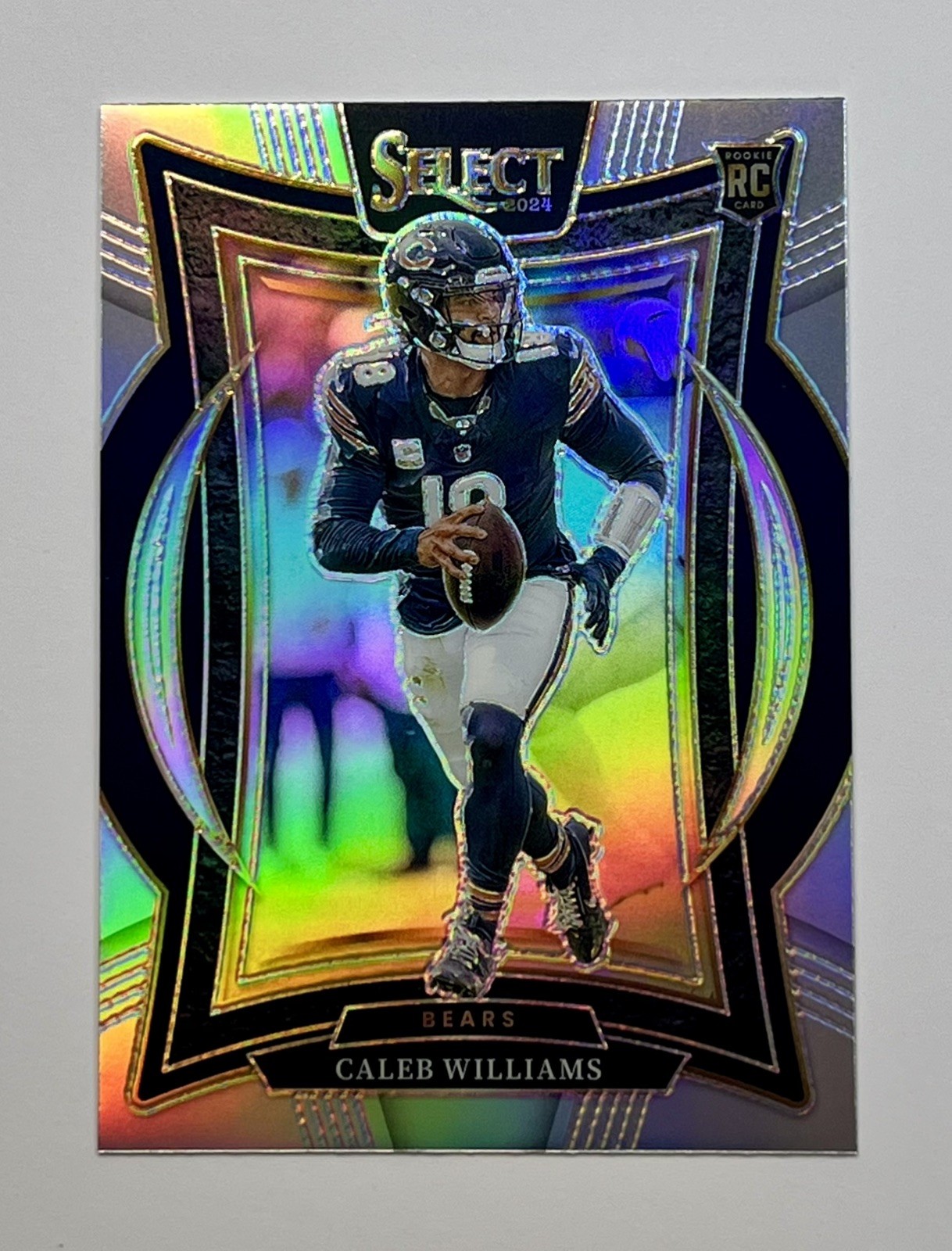 Caleb Williams Panini Select #25 Silver