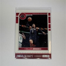 2024-25 Panini NBA Hoops - Dillon Brooks #227 Houston Rockets Basketball
