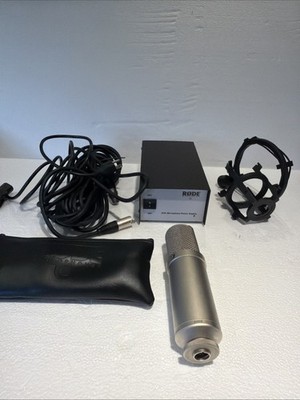 NTK MICROPHONE POWER SUPPLY AND MICROPHONE 