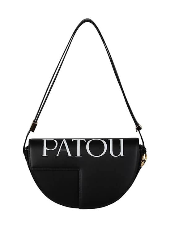 Patou - Women - Shoulder bag with logo - Black