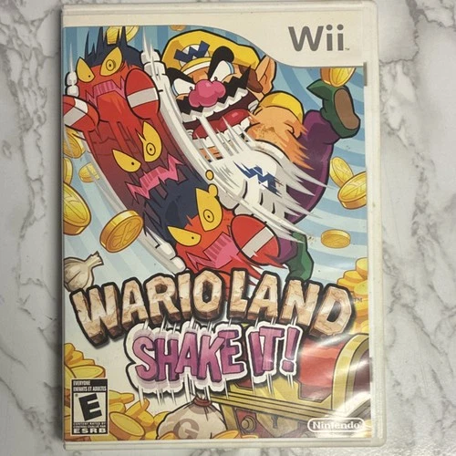 Nintendo Wario Land: Shake It! Action & Adventure Wii NTSC-U/C 2008