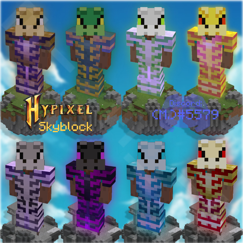 Dragon Pet) THIS NEW PET SKIN IS AMAZING! - Hypixel Skyblock 