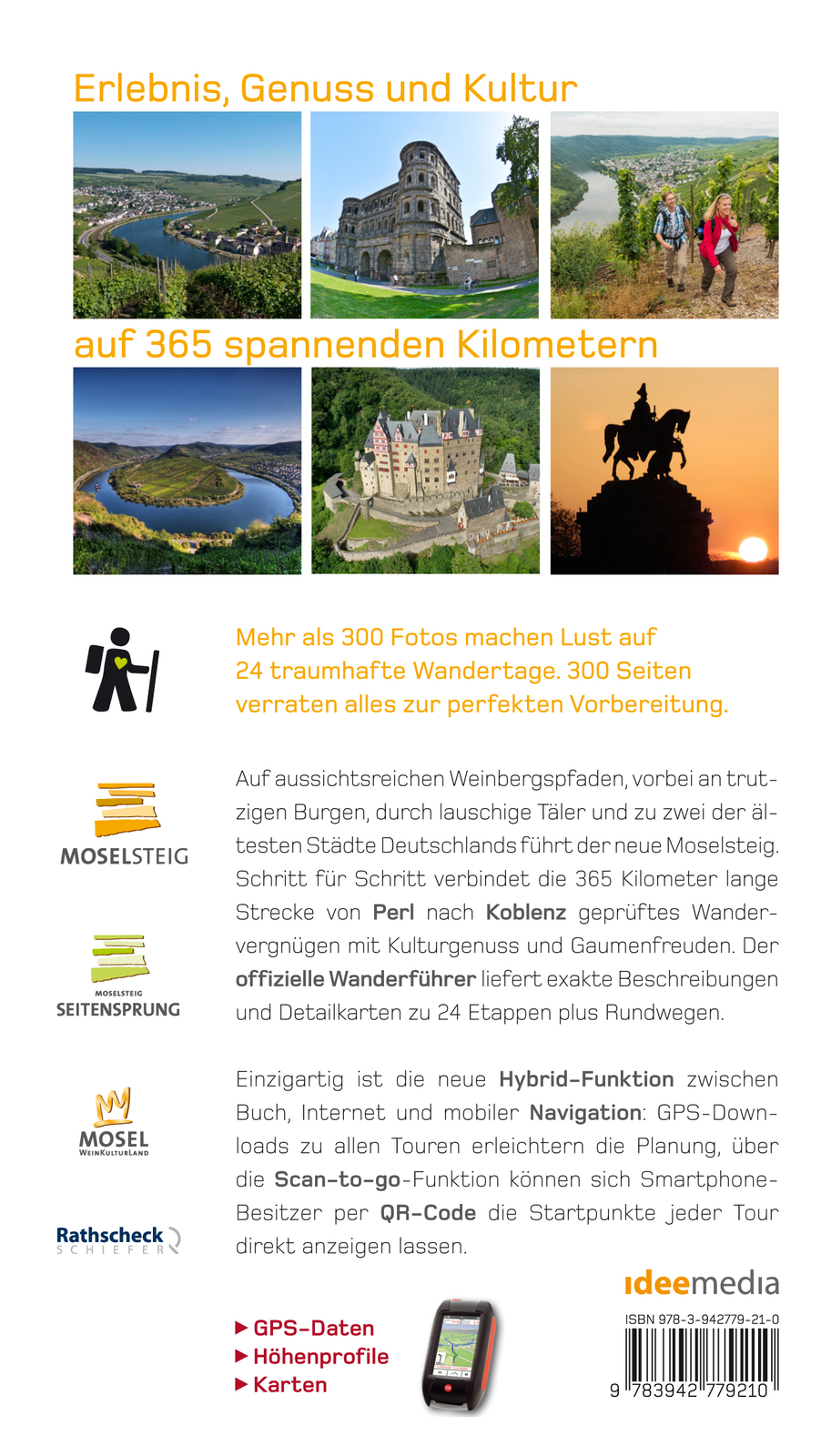 Thumbnail - Moselsteig. Der Offizielle Wanderführer. Das Große Buch Mit Allen 24
