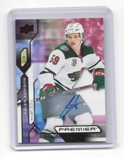 2021-22 UPPER DECK PREMIER CALEN ADDISON ROOKIE AUTOGRAPH