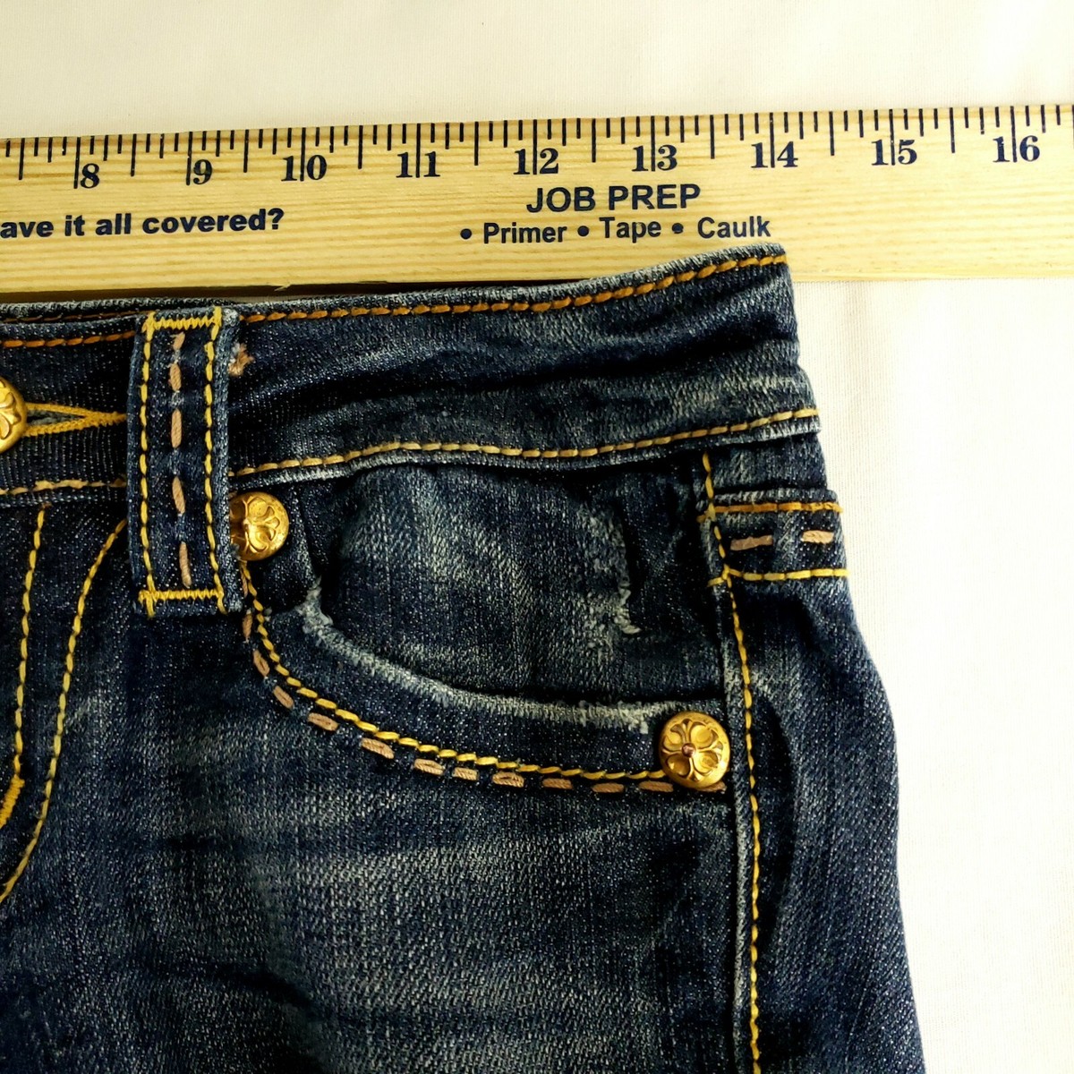 Jeans Skinny Miss Me Taille 26x30 - Dark Wash, Poches Flap, état Comme Neuf, Chine