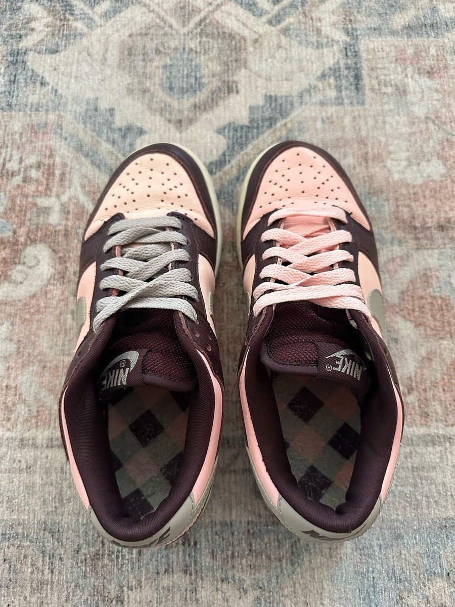 Nike Dunk Low Pro Mahogany Storm Pink Unstussy Reverse Stussy W