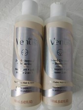 Venus 2-in-1 Cleanser Shave Gel Skin Pubic Hair 190 ml, 6.42 oz 2PK BUNDLE
