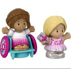 New Fisher-Price Little People Barbie Party Character Figures 2 Pack HGP69.