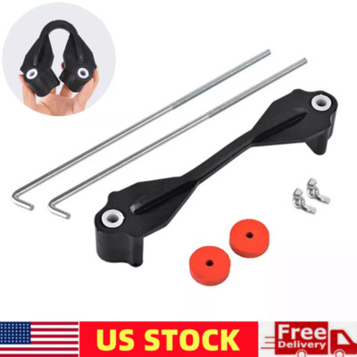 US Car Rubber Battery Hold Down Clamp Holder Tie Down Bracket Hold Down Tool Set