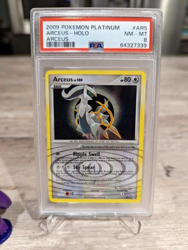 Pokémon TCG Arceus Holo (AR5) Platinum Arceus (PSA 8) mint NM