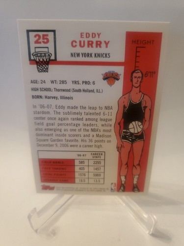 2007-08 Topps - 1957-58 Variations #25 Eddy Curry - Bild 2 von 2