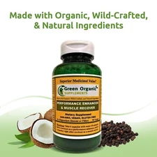 Green Organic Supplements' Muscle Recover & Performance Enhancer