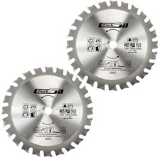 2x Hartmetall Kreiss&auml;gebl&auml;tter &Oslash; 115 x 10 mm Z 24 Holz S&auml;geblatt HM S&auml;gebl&auml;tter