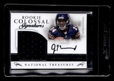 2016 National Treasures Rookie Colossal Signature Materials Jordan Howard /99