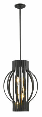 Z-Lite 436-16BRZ Moundou 4 Light 16 inch Bronze Pendant Ceiling Light