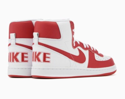 Nike Terminator High Red White FJ4454-100 FJ4454-100 - Nike Terminator High Shoes White University Red  main image 2