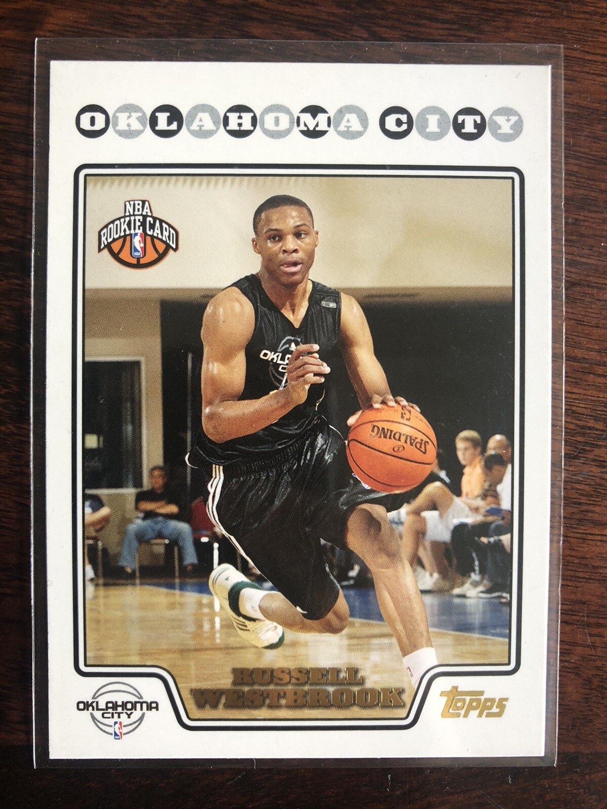 2008-09 Topps #199 Russell Westbrook Gold Foil Rookie Rare