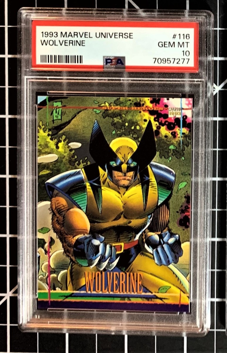 1993 Marvel Universe - #116 Wolverine - PSA 10 GEM MINT | eBay