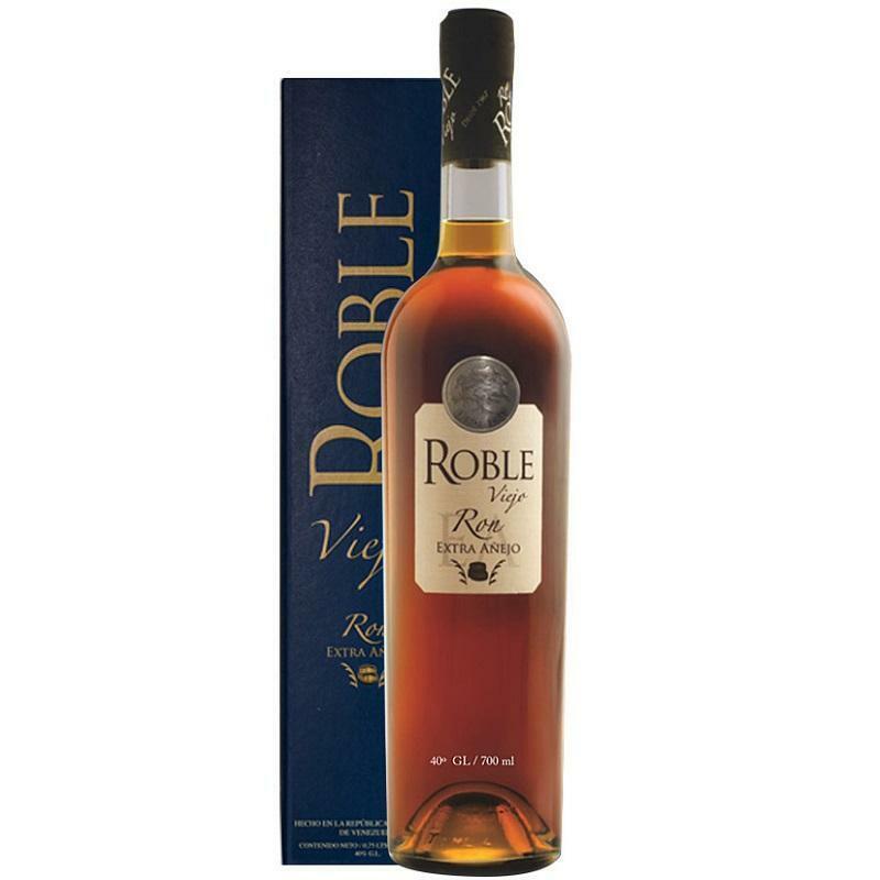 ROBLE VIEJO RON EXTRA ANEJO VENEZUELA 70 CL