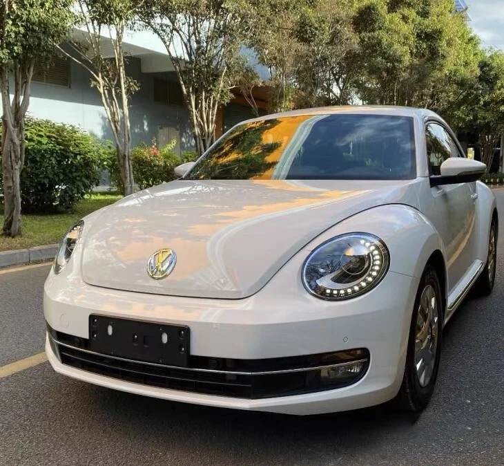 Conjunto de faros para VW Beetle 2013-2019 proyector LED DRL reemplazo de fábrica Foto 4 de 4