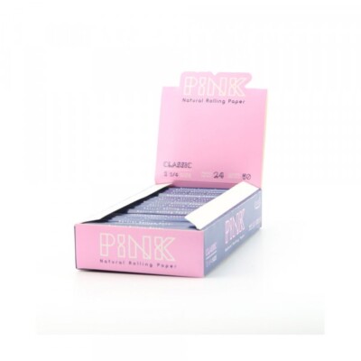 Pink Rolling Papers 1¼ | 50pk/24ct