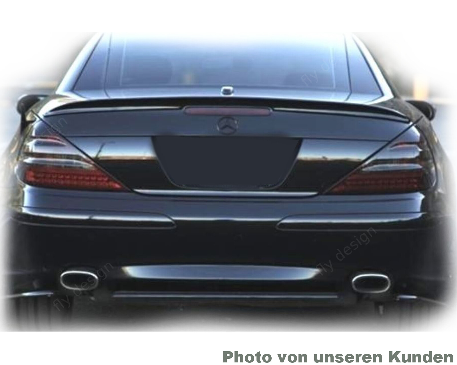 Suitable for MERCEDES SL Class R230 Aerodynamics Spoiler Tuning Car Parts Trunk