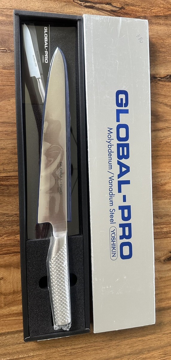 GLOBAL-PRO 9.5in SLICING KNIFE GP-12 MOLYBDENUM/VANADIUM
