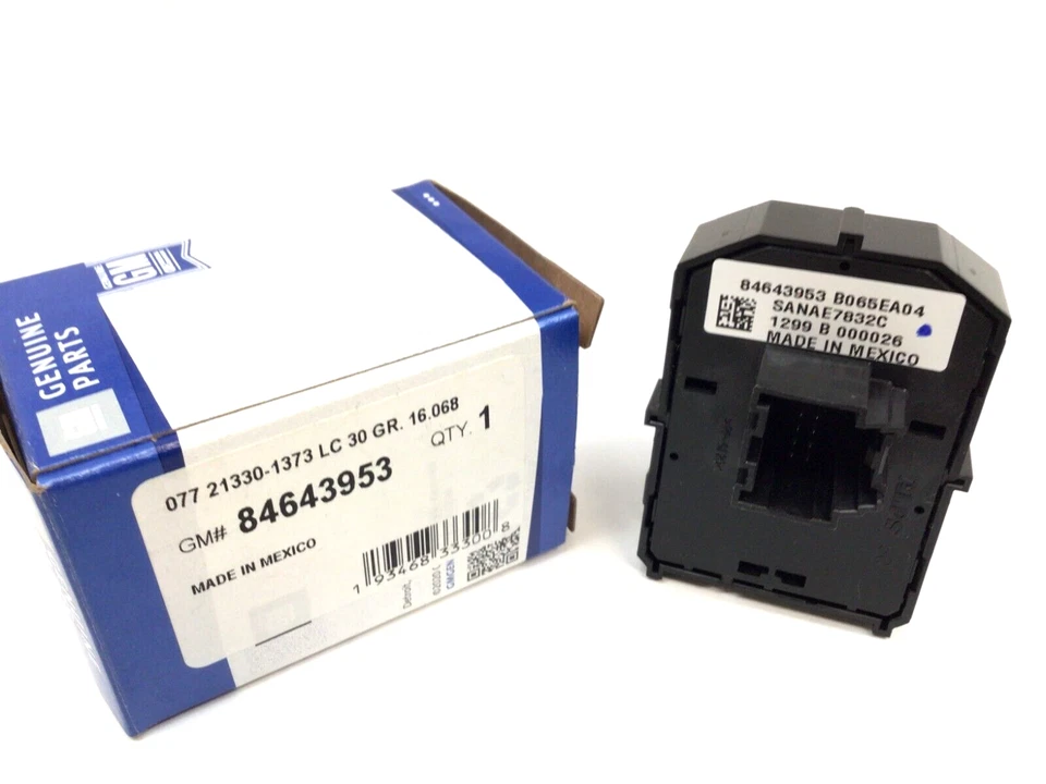 Interruptor de control plegable eléctrico espejo retrovisor lateral Chevrolet Silverado GMC Sierra OEM Foto 4 de 4