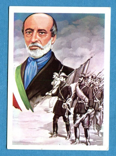 album MEN ILLUSTRI PANINI 1967 - Figure no. 249 new sticker MAZZINI
