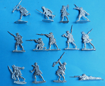 Plats d'étain - Zinnfiguren - Flat Tin : 15 soldats français