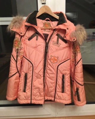 Kapuze Sportalm Mantel Rosa Sportalm Skijacke Damen Rot Sportalm