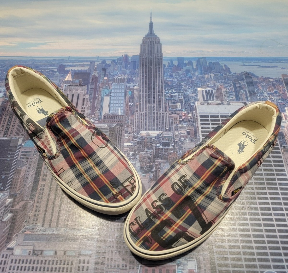 Polo Ralph Lauren Keaton Slip On Class of 1967 Shoe Mens Size 14