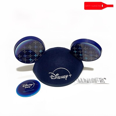 2022 DISNEY+ DAY MICKEY EARS HAT BUTTON BUNDLE DISNEYLAND DISNEY WORLD SEPT 