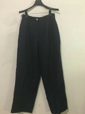 Liz Claiborne Size 10 First Issue Linen Navy Women Pant Style FIMU0698 K28