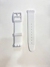 ASCW100 WHITE HORSE CINTURINO SWATCH ORIGINALE CHRONO SCUBA ANNI 90 *BIANCO*