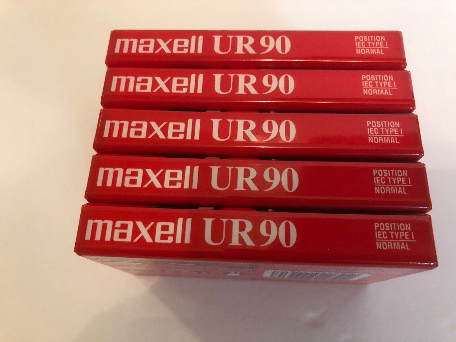 NEW 5 Pack Be super welcome Sealed Maxell Blank Limited price Normal Bi Cassette 1 Type Tapes