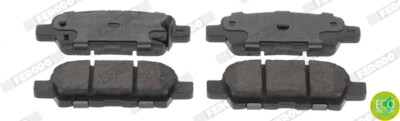 FDB1693 FERODO Bremsbelagsatz, Scheibenbremse für INFINITI,NISSAN,RENAULT,SUZUKI