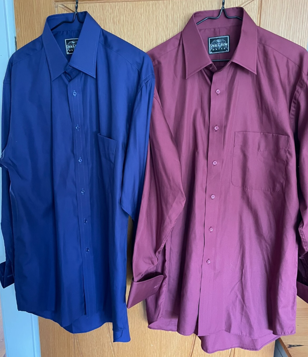 FILA 2 camicie a maniche lunghe Savile Row Company colletto 16