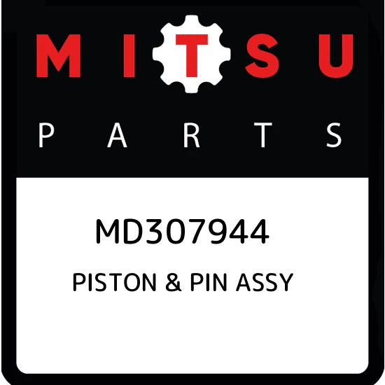 MD307944 Mitsubishi Piston & pin assy MD307944, New Genuine OEM  