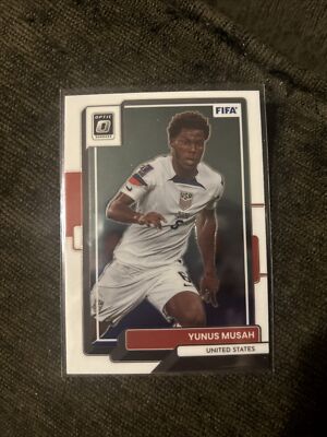 2023 2022-23 Donruss Fifa Optic Yunus Musah USA #175