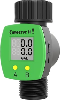 #ad #ad Water Flow Meter for Garden Hose for Watering or Filling RV Tank Monitor Usage $13.95