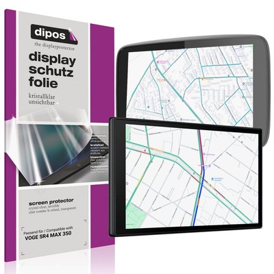2x Schutzfolie klar für VOGE SR4 MAX 350 Displayschutzfolie Folie Display