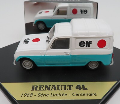 rare limited series CENTENARY NOREV RENAULT 4 4L R4 F4 VAN ELF 1968 BOX