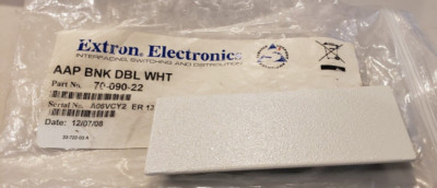 Extron AAP BNK DBL WHT 70-090-22
