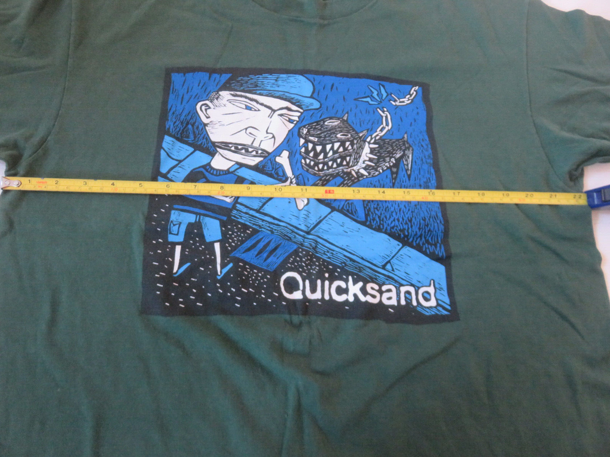 QUICKSAND Slip ORIGINAL 1993 VINTAGE 90s PROMO T-Shirt GORILLA 