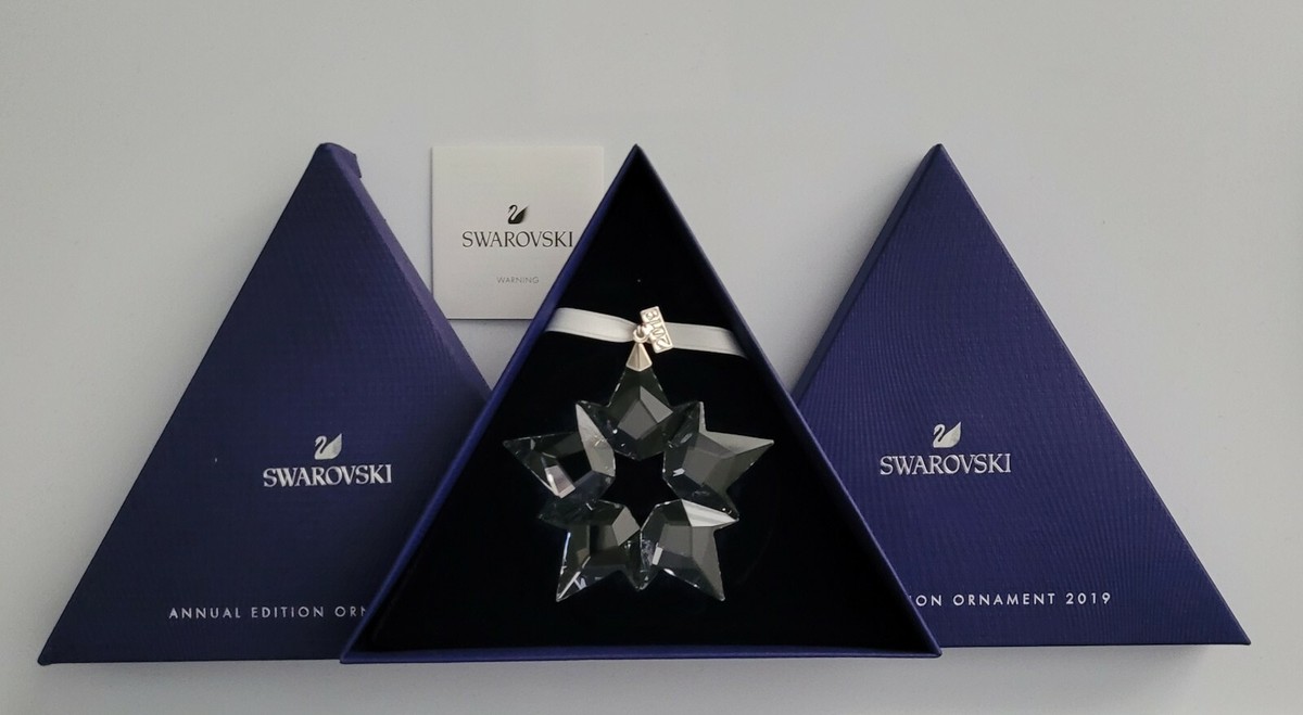 新品Swarovski Ornament 2019 スワロフスキー Swarovski Crystal 2019 Annual Large Christmas Ornament | eBay