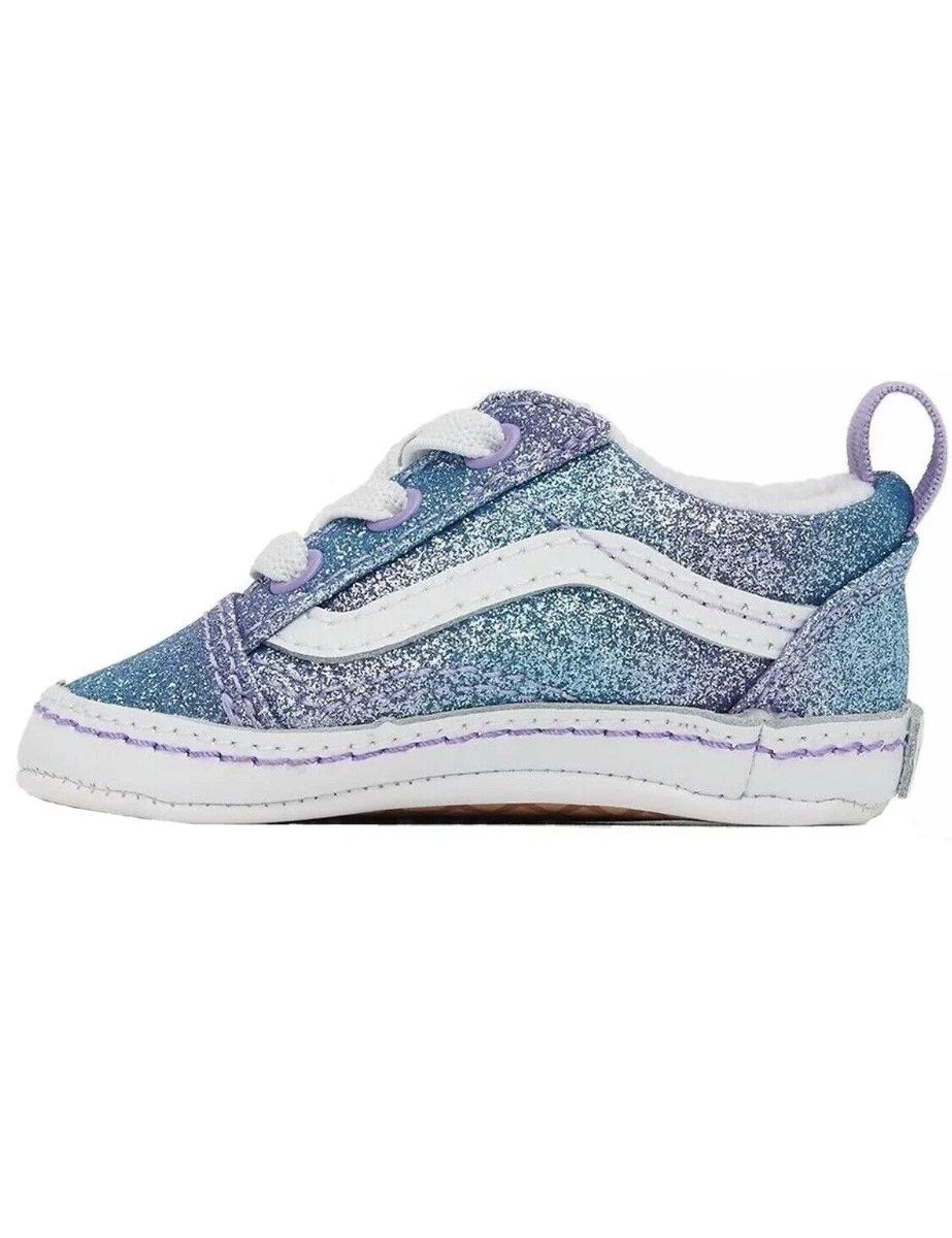 Glitter vans online baby
