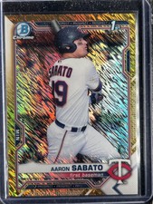 Sabato, Aaron - 2021 Bowman Chrome Prospect - 37/50