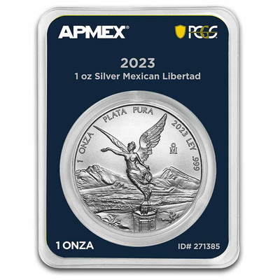 2023 Mexico 1 oz Silver Libertad (MD Premier + PCGS FirstStrike )